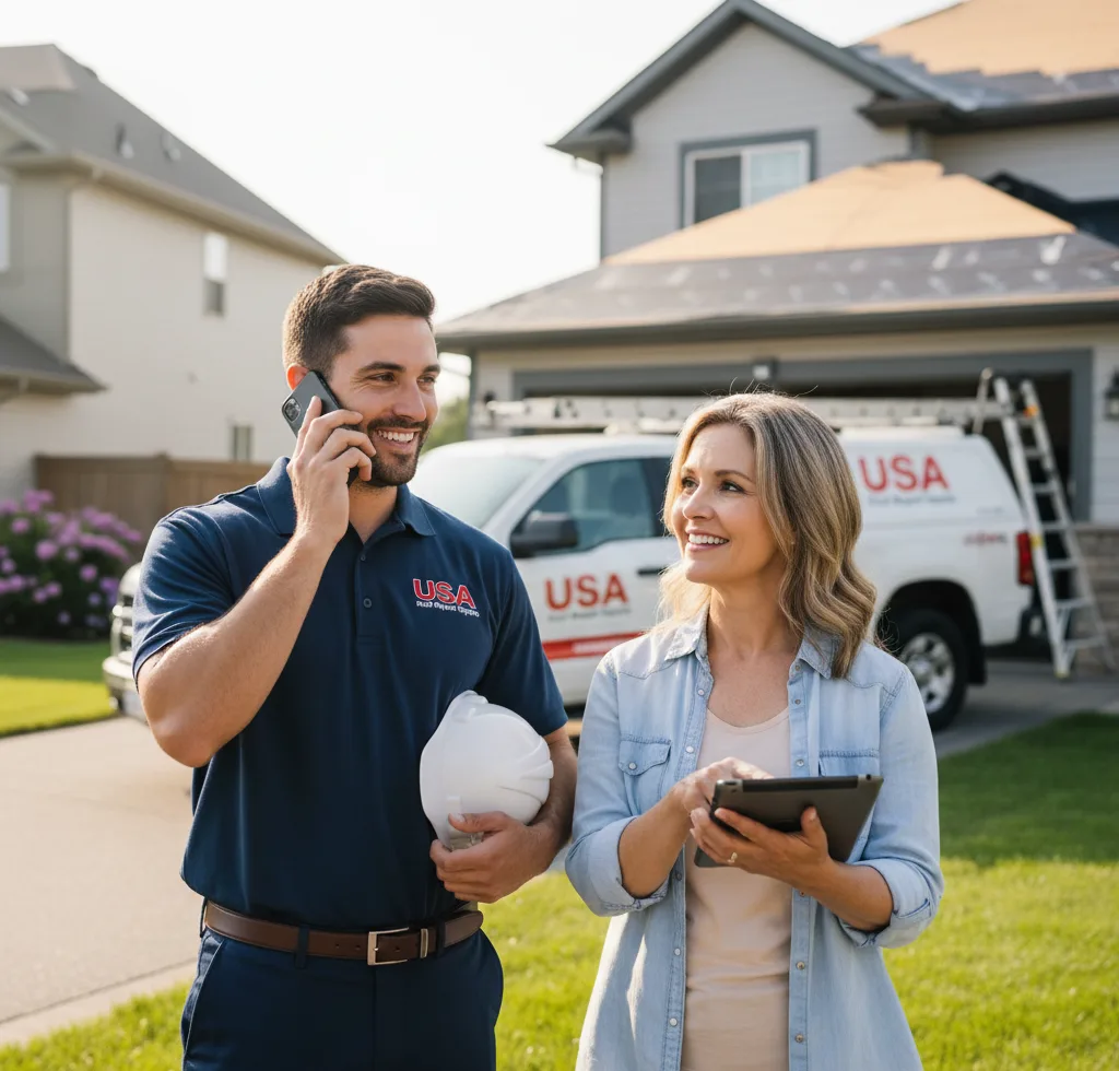 USA Roof Repair Experts customer support in Perkiomenville